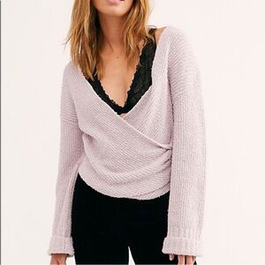 NWT Free People Sensual Wrap Sweater